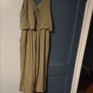 Point Sur Olive Green Top